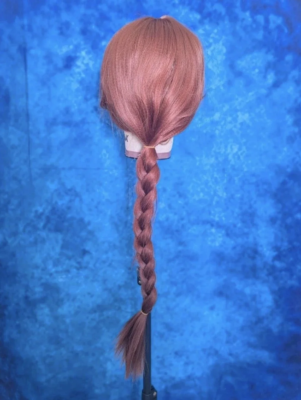 Yargel Red Long Braided Synthetic Wig Auburn NIB Ogre Princess Style